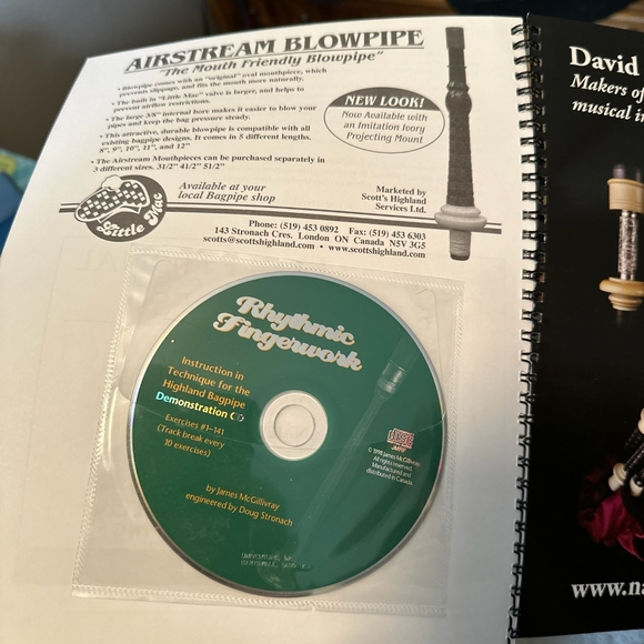 Practice Chanter and Instruction Book - Picture 4 of 5
